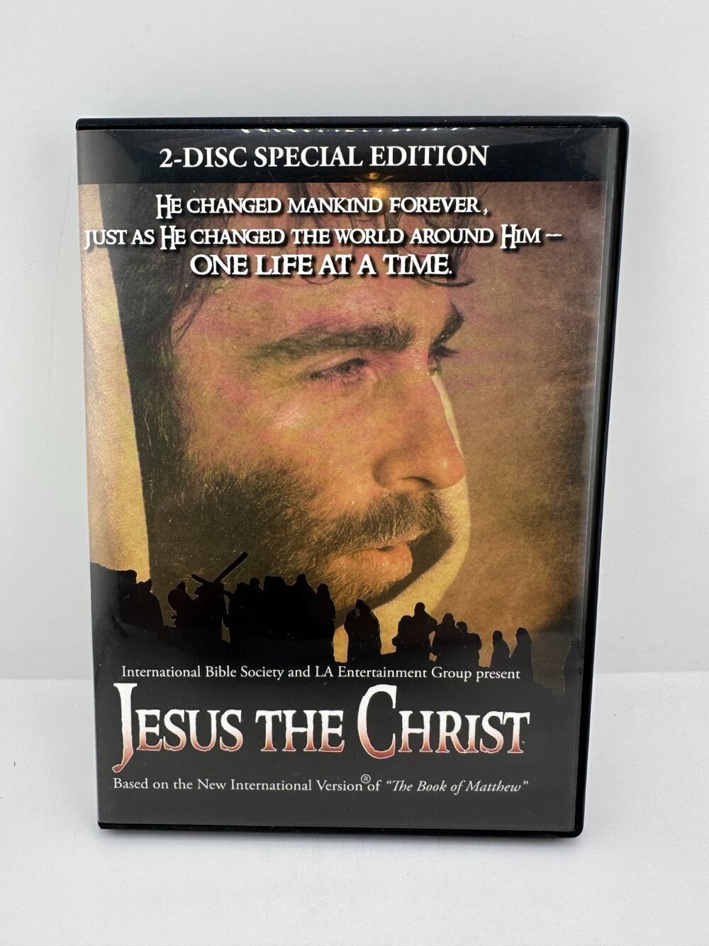 Jesus the Christ DVD 2-Disc Special Edition Book of Matthew NIV Bruce Marchiano